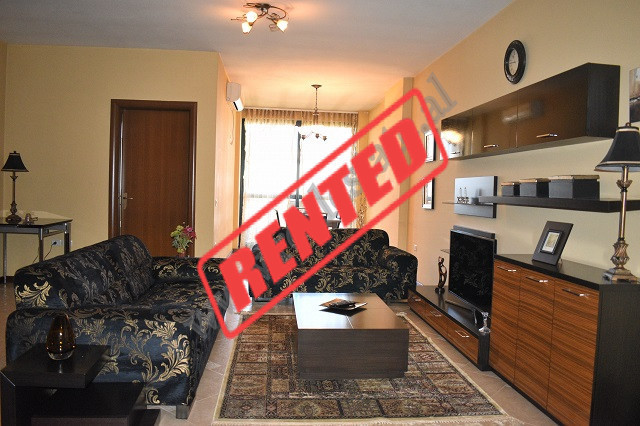 Two bedroom&nbsp; apartment for rent in Frederik Shiroka street, in Tirana.
It is positioned on the